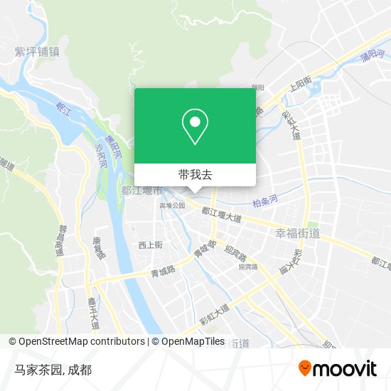 马家茶园地图