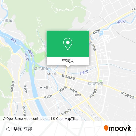 岷江华庭地图
