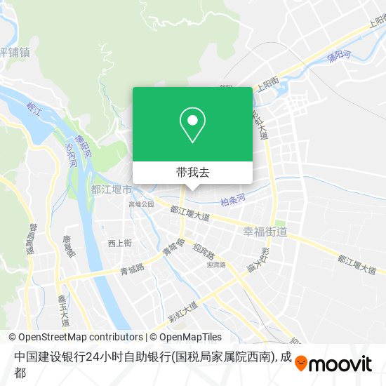 中国建设银行24小时自助银行(国税局家属院西南)地图
