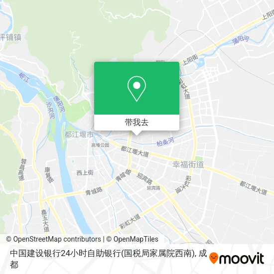 中国建设银行24小时自助银行(国税局家属院西南)地图