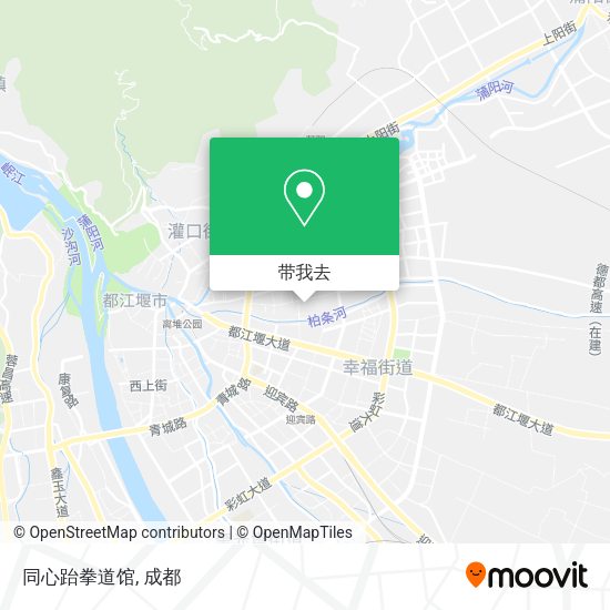 同心跆拳道馆地图