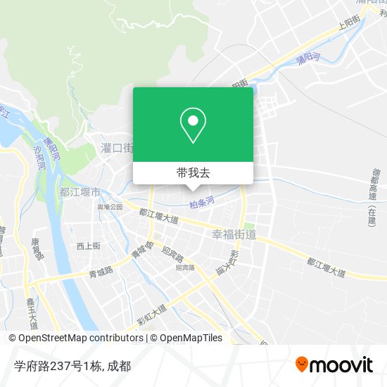 学府路237号1栋地图