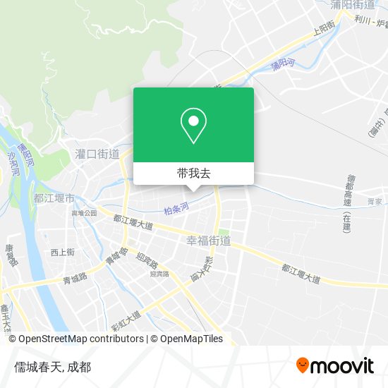 儒城春天地图