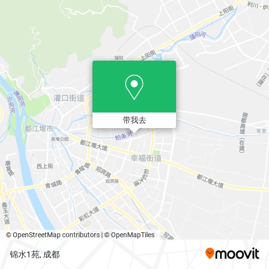 锦水1苑地图