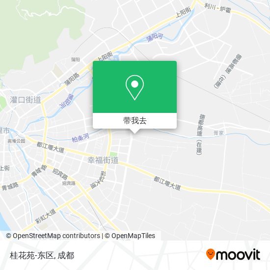 桂花苑-东区地图