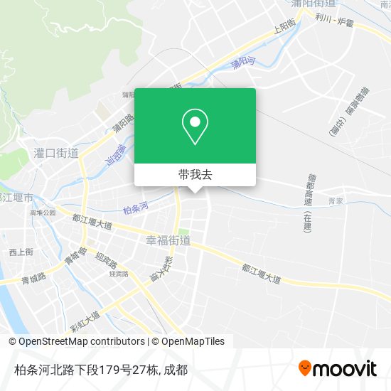 柏条河北路下段179号27栋地图