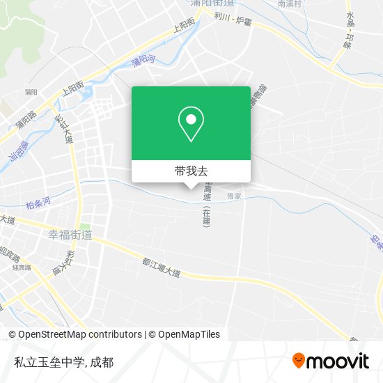 私立玉垒中学地图
