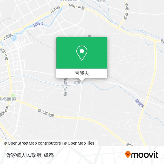 胥家镇人民政府地图