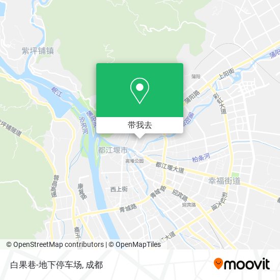 白果巷-地下停车场地图