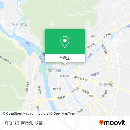 奇香味手撕烤兔地图