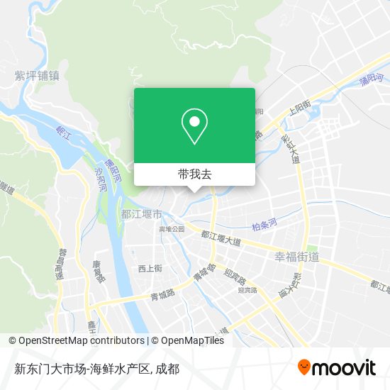 新东门大市场-海鲜水产区地图