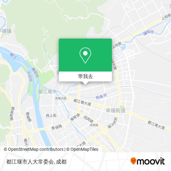 都江堰市人大常委会地图
