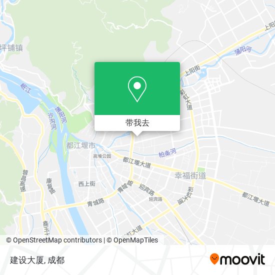 建设大厦地图