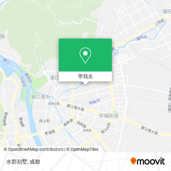 水郡别墅地图