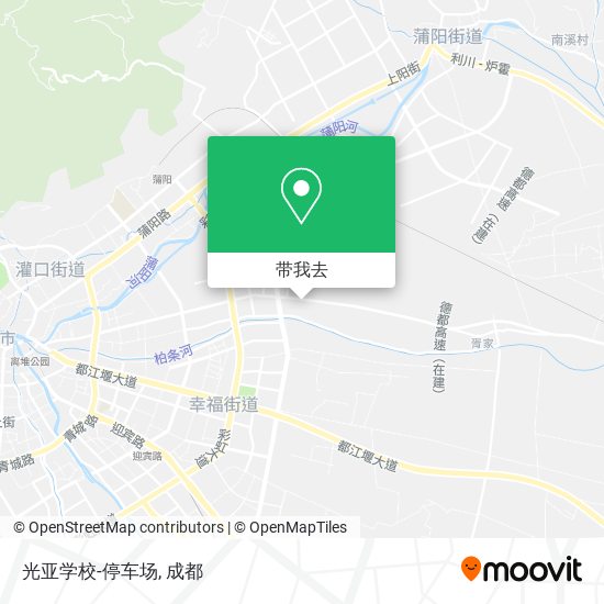 光亚学校-停车场地图