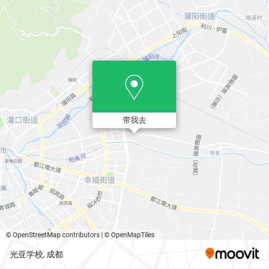 光亚学校地图