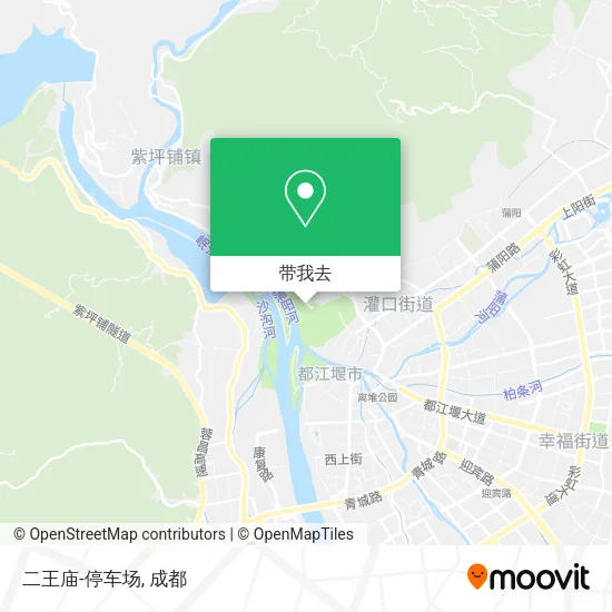 二王庙-停车场地图