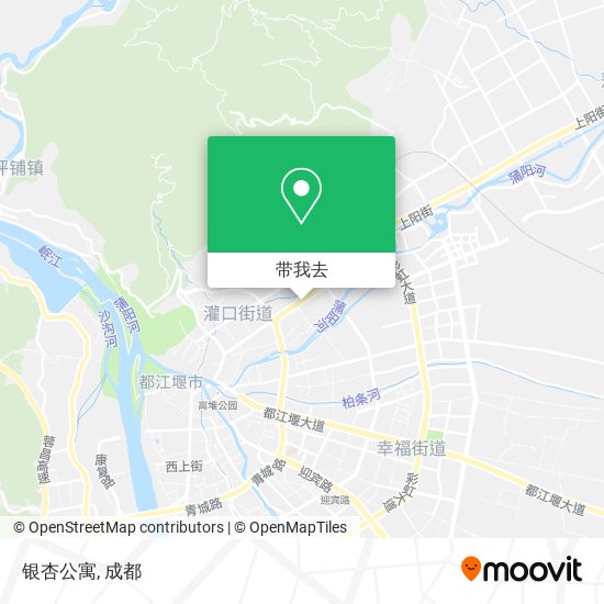 银杏公寓地图