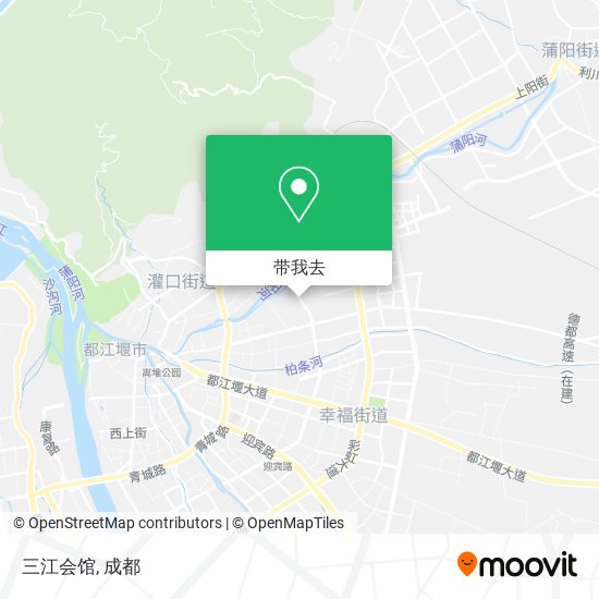 三江会馆地图