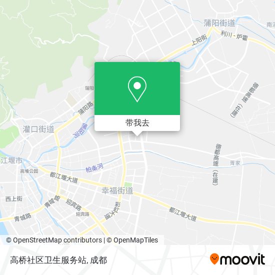 高桥社区卫生服务站地图