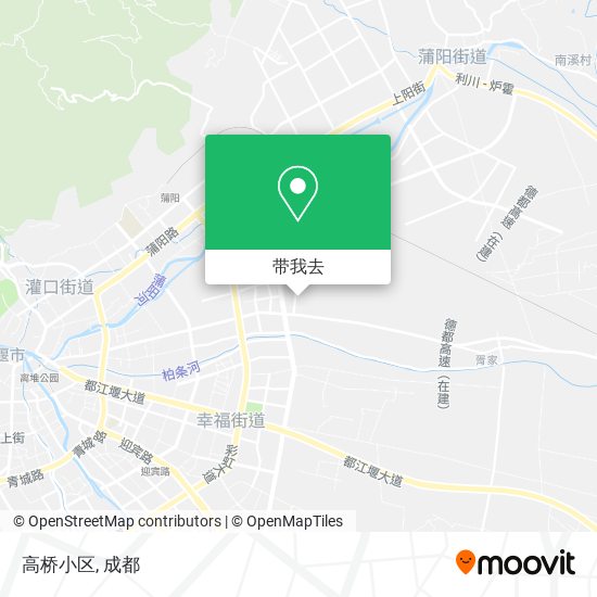 高桥小区地图