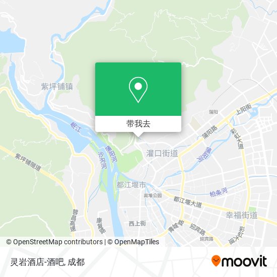 灵岩酒店-酒吧地图