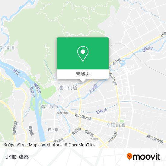 北郡地图