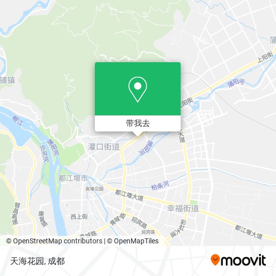 天海花园地图