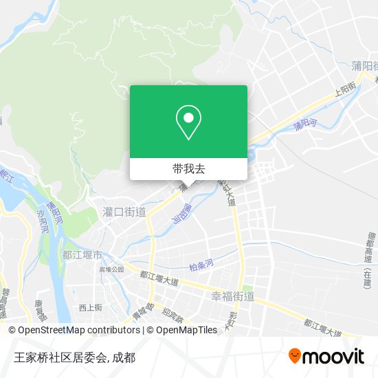 王家桥社区居委会地图