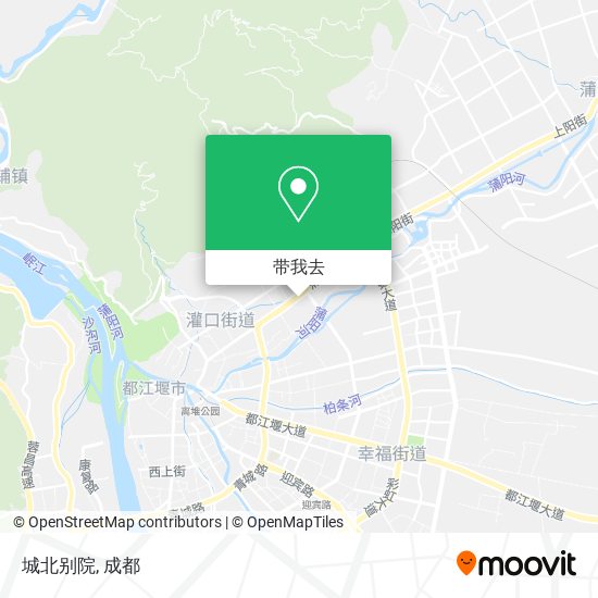 城北别院地图