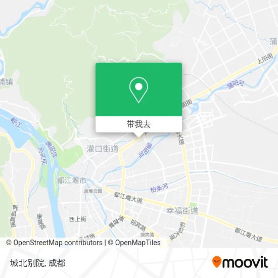 城北别院地图
