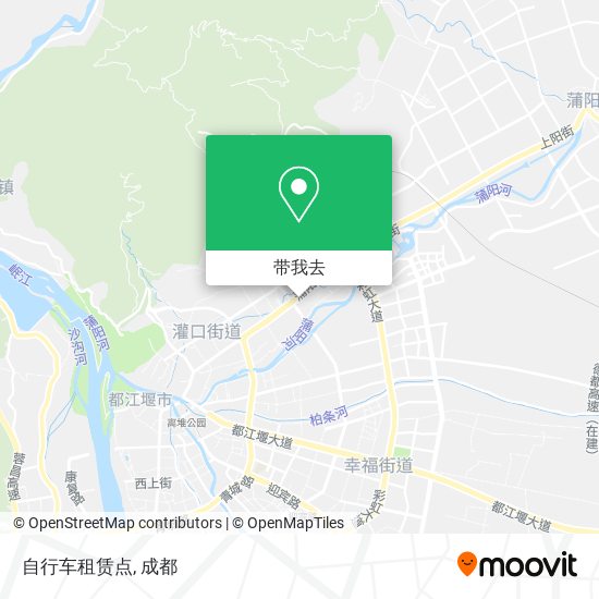 自行车租赁点地图