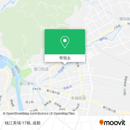 钱江美域-17栋地图