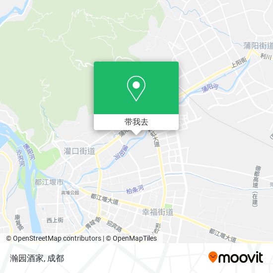 瀚园酒家地图