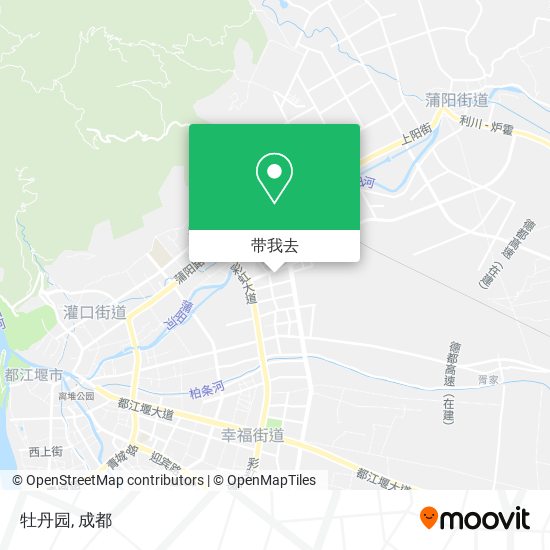 牡丹园地图