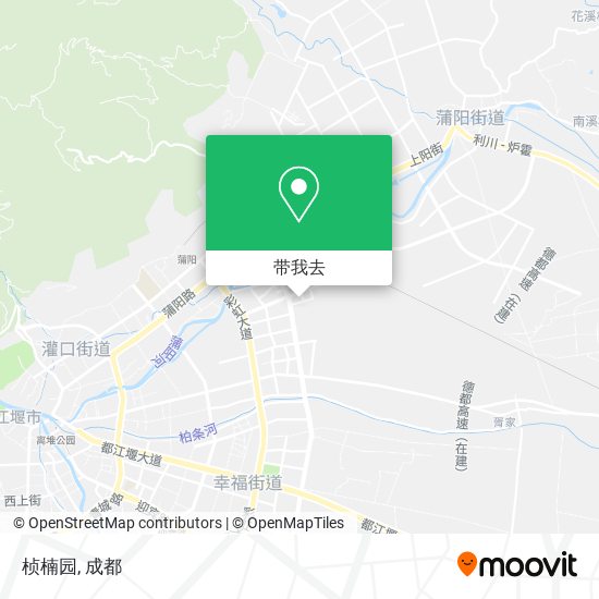 桢楠园地图