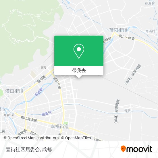 壹街社区居委会地图