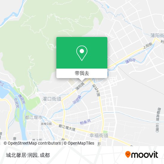 城北馨居·润园地图