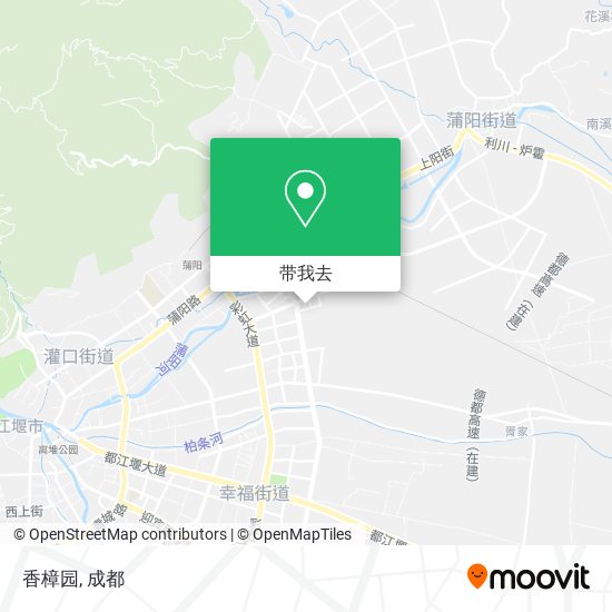 香樟园地图