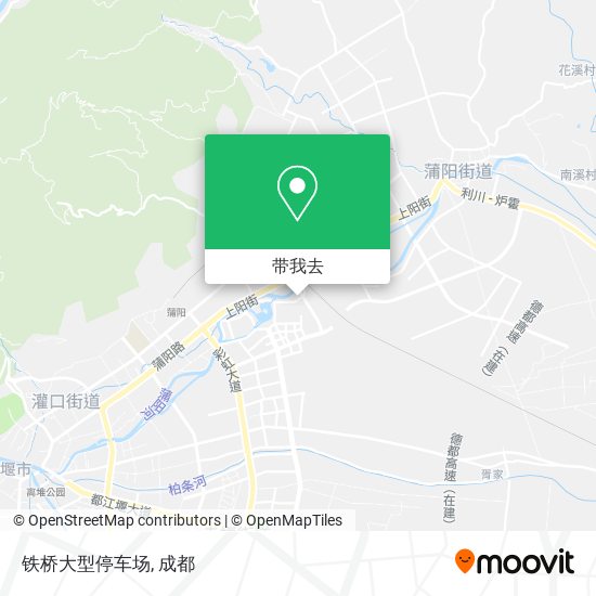 铁桥大型停车场地图
