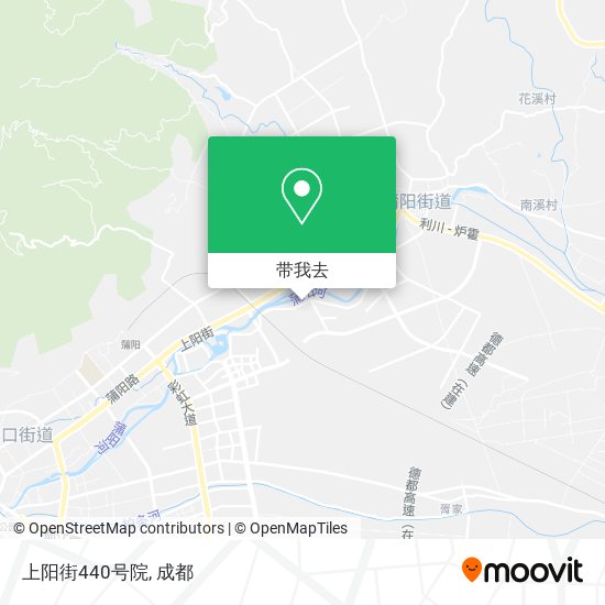 上阳街440号院地图