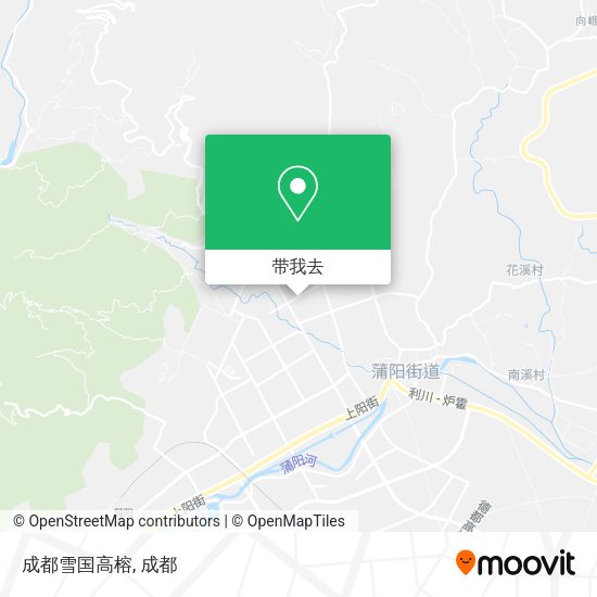 成都雪国高榕地图