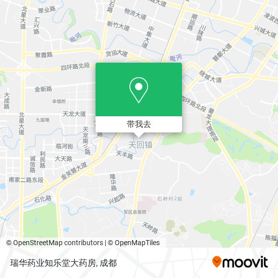 瑞华药业知乐堂大药房地图