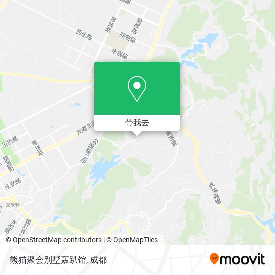 熊猫聚会别墅轰趴馆地图