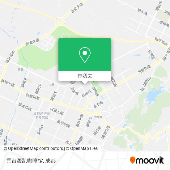 雲台轰趴咖啡馆地图