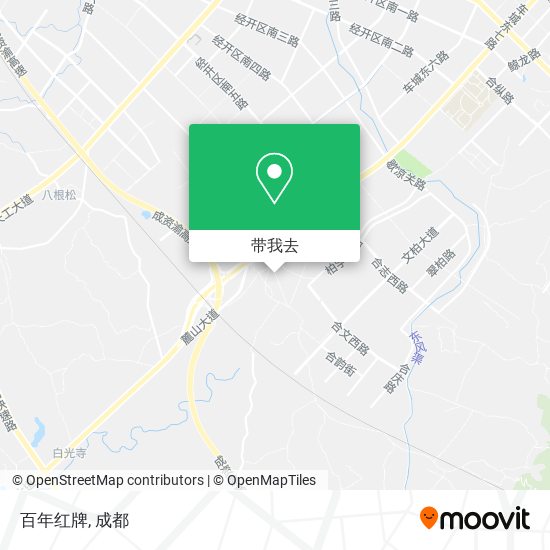百年红牌地图