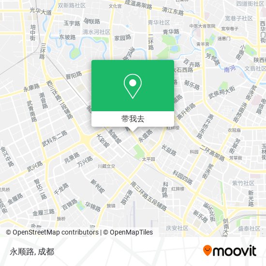 永顺路地图