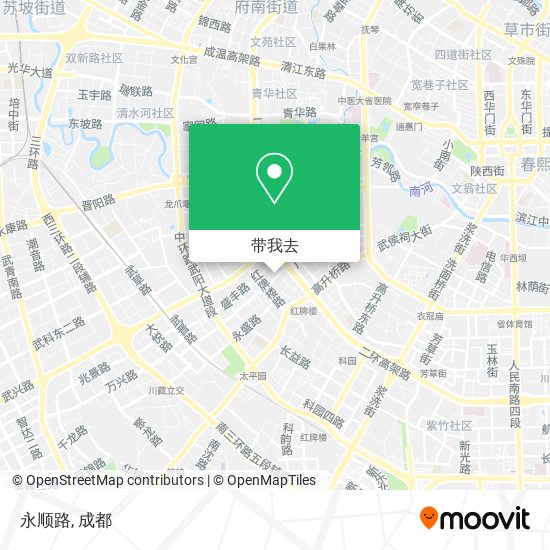 永顺路地图