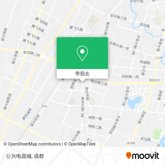 公兴电器城地图