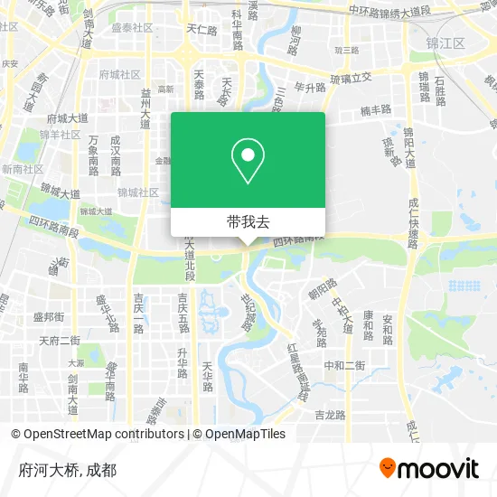 府河大桥地图